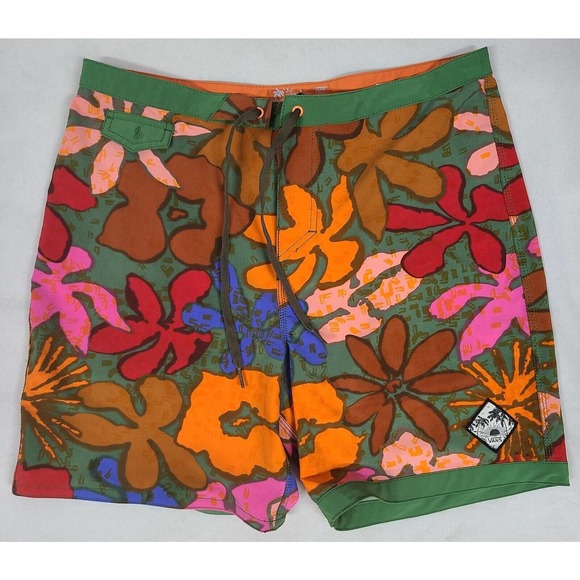Vans Other - VANS Off The Wall Board Shorts Swim Trunks Men's Sz 33 The Joel Tudor Collection